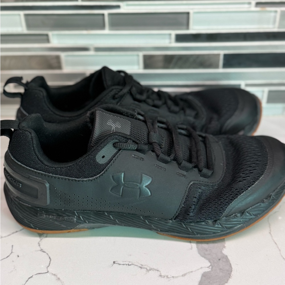 Under Armour Black Performance Sneakers‎